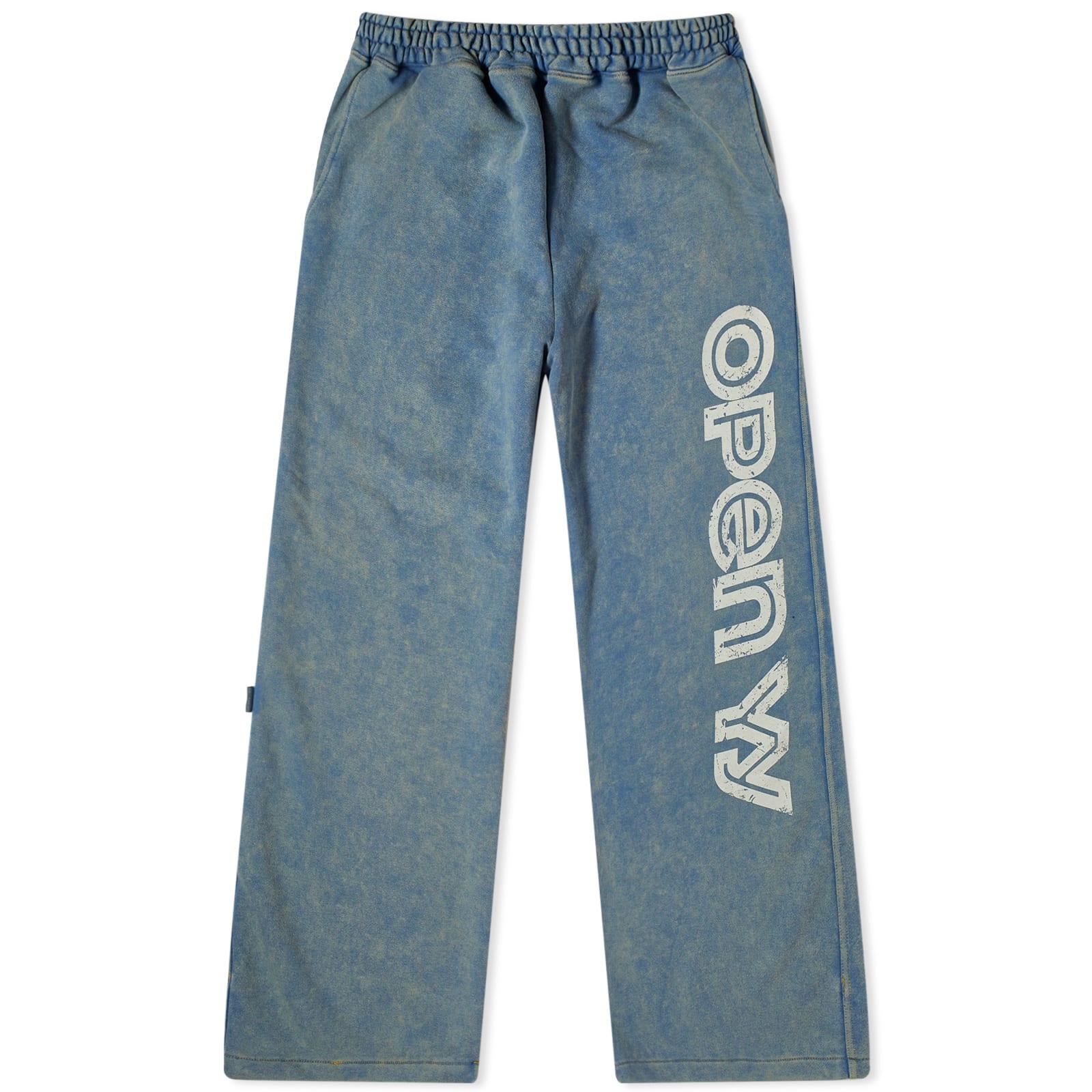 ☆人気☆【OPEN YY】☆JEAN EFFECT WIDE SWEATPANT.S☆ OPEN YY Wide Sweatpants in Blue | Lyst