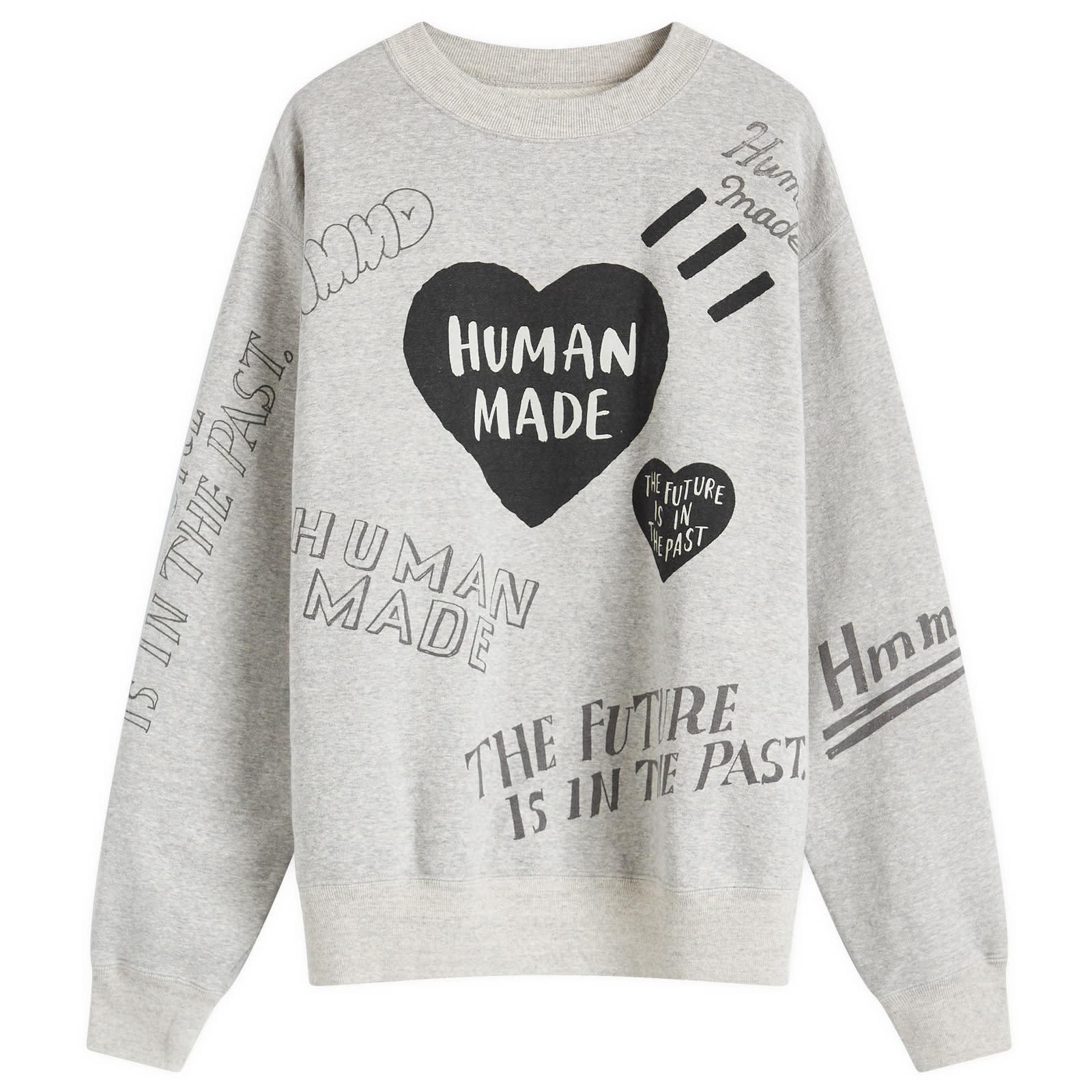 Human Made Graffiti Sweatshirt in Gray for Men | Lyst Human Made Graffiti Sweatshirt in Gray for Men | Lyst
