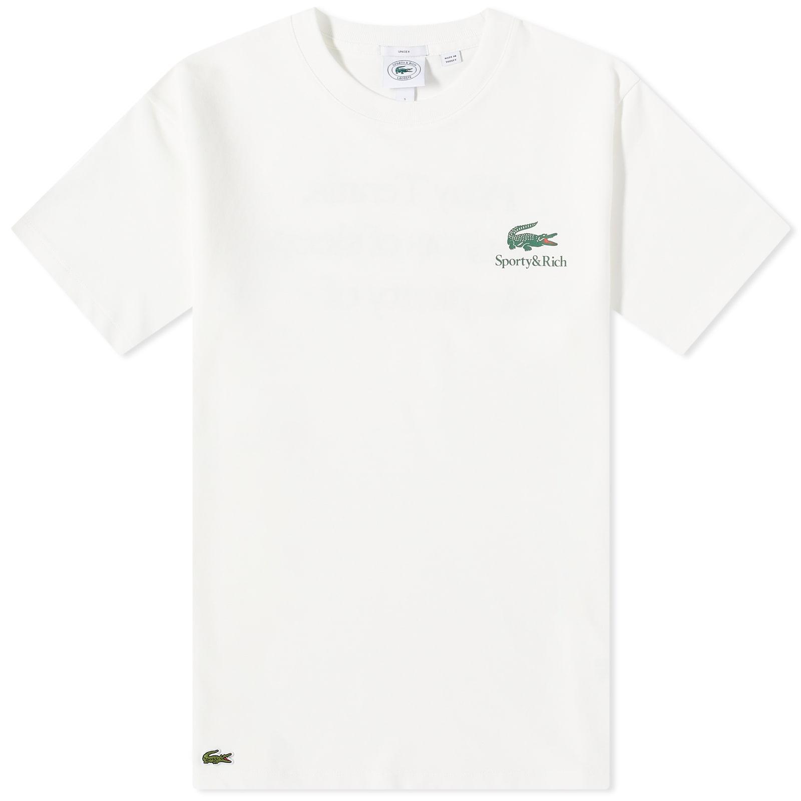 Sporty & Rich X Lacoste Play Tennis T-shirt in White | Lyst