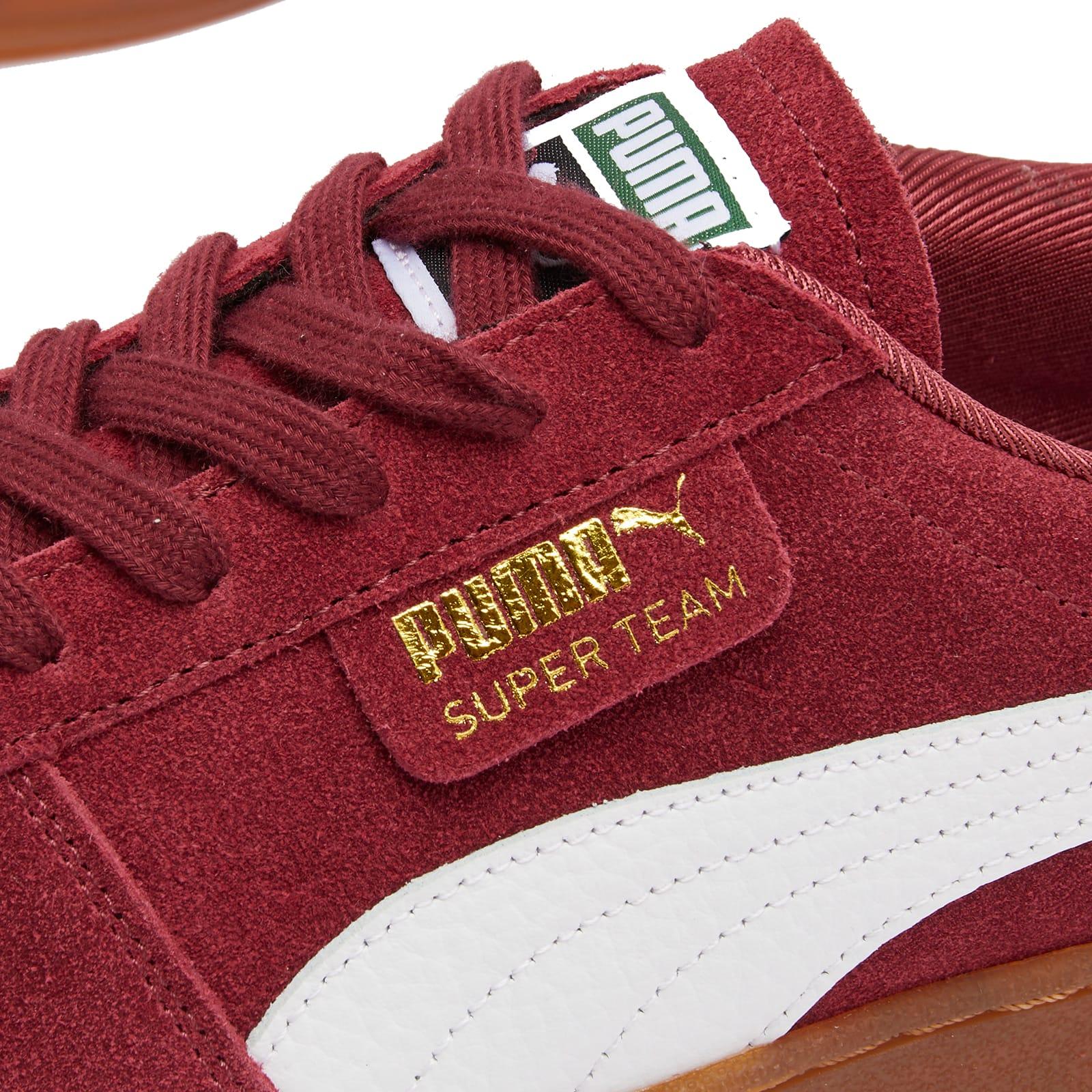 Puma maroon suede online