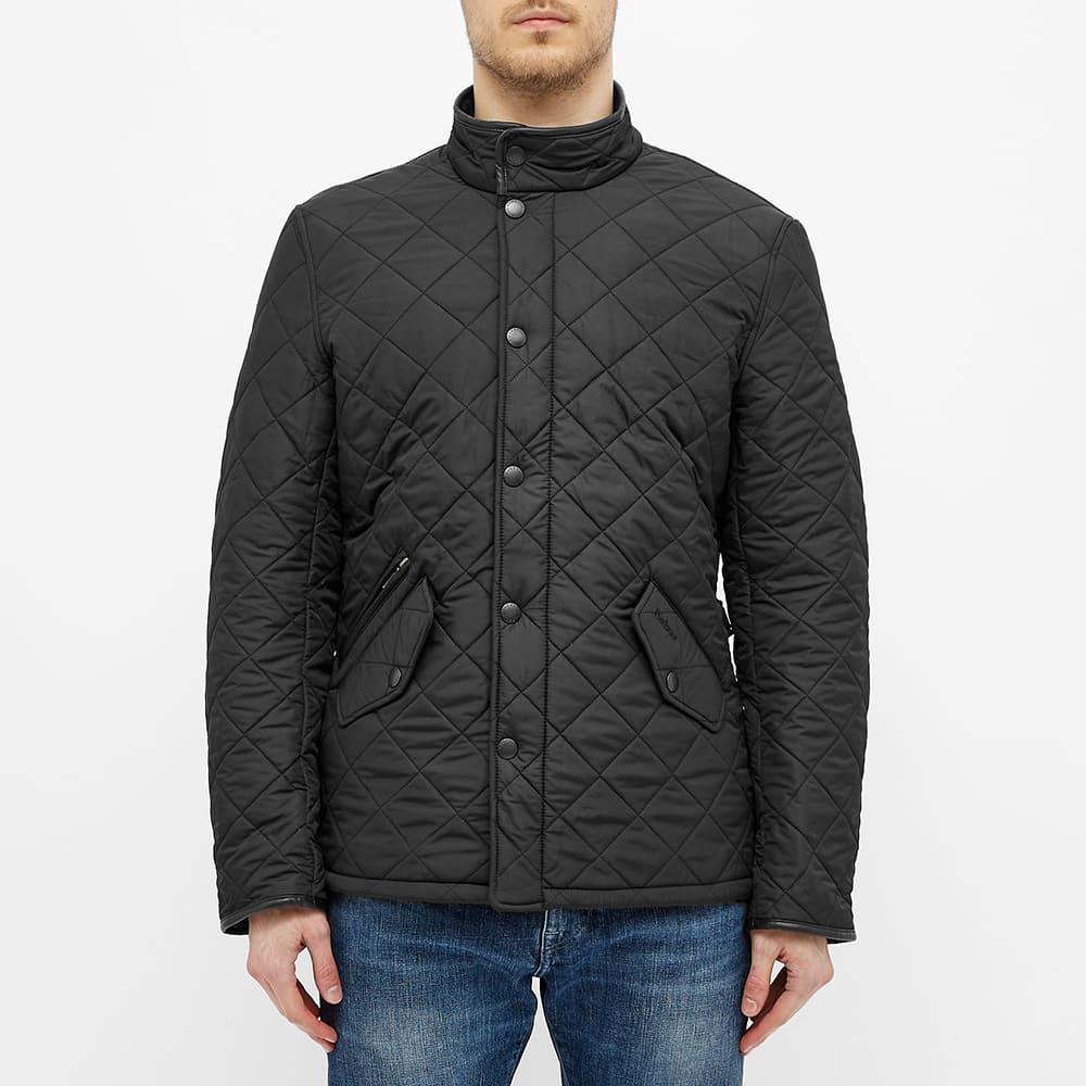 Barbour Synthetic Powell Quilt Jacket in Black for Men - Lyst