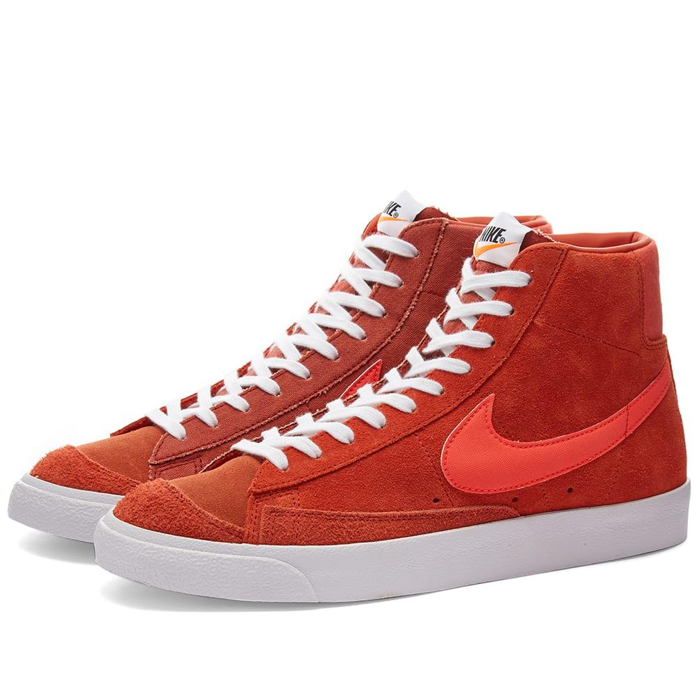 Nike Blazer Mid 77 Vntg Suede Mix in Red for Men | Lyst Canada