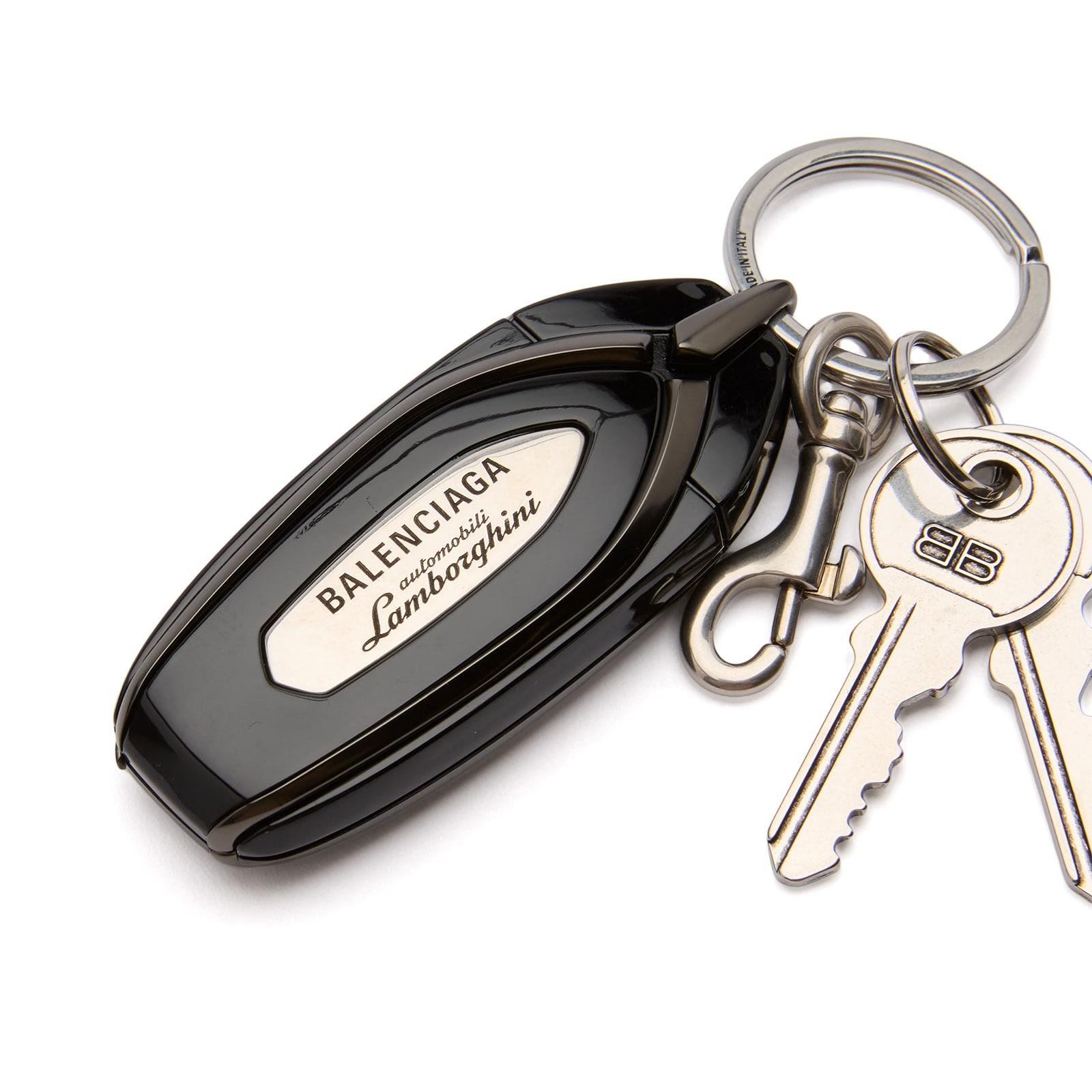 Balenciaga Lamborghini Key Keychain in Black for Men | Lyst UK