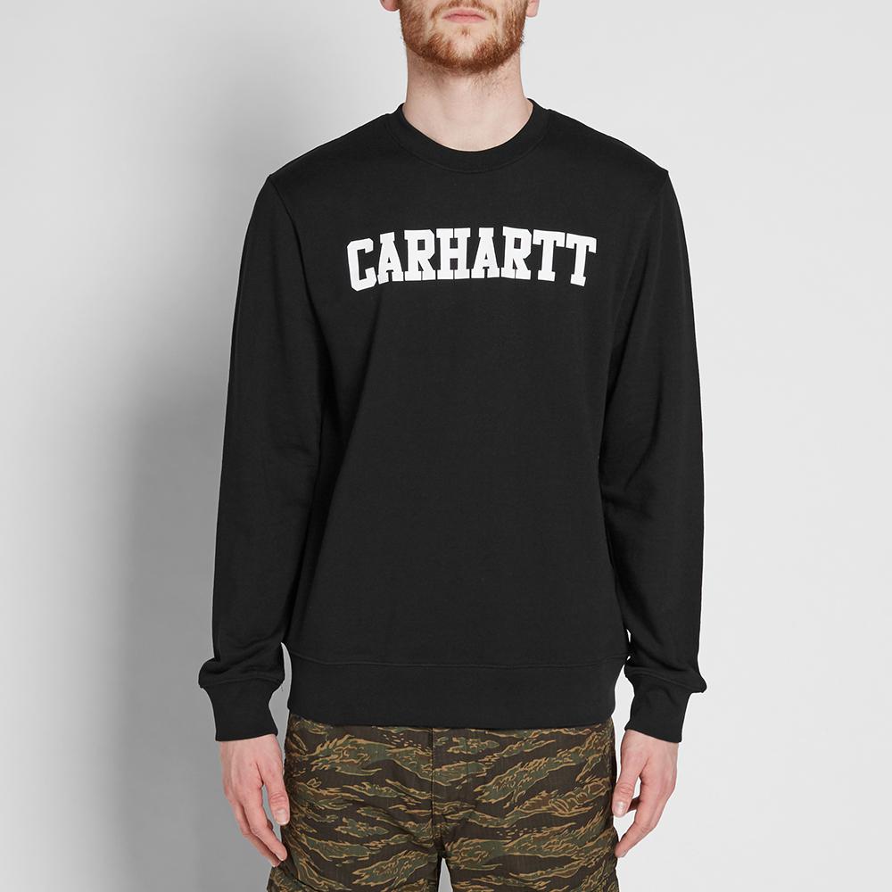 carhartt wip black sweatshirt