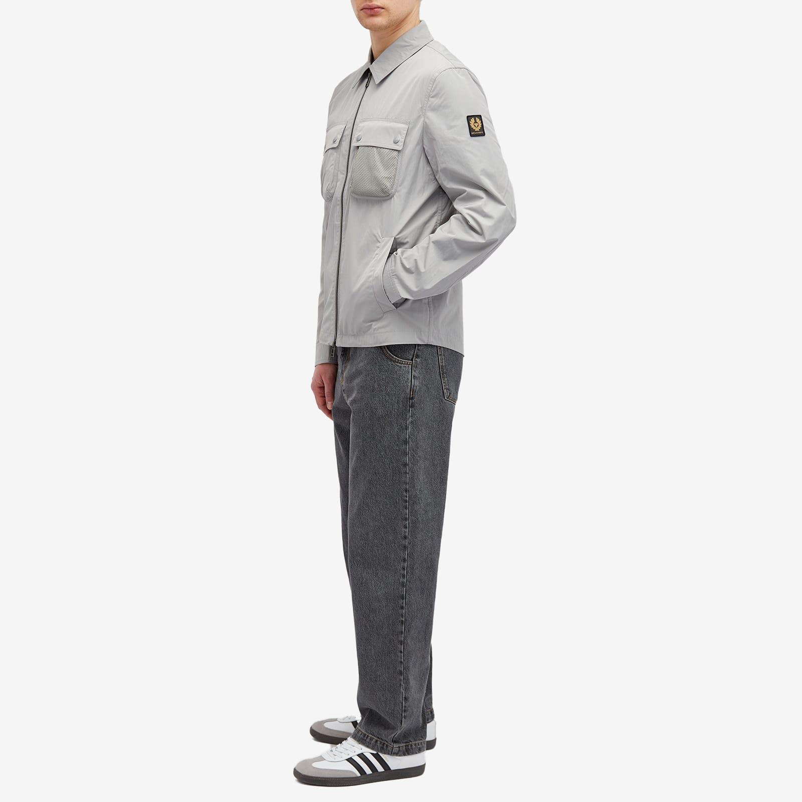 Belstaff Outline Ripple Shell Overshirt in Grey for Men | Lyst UK