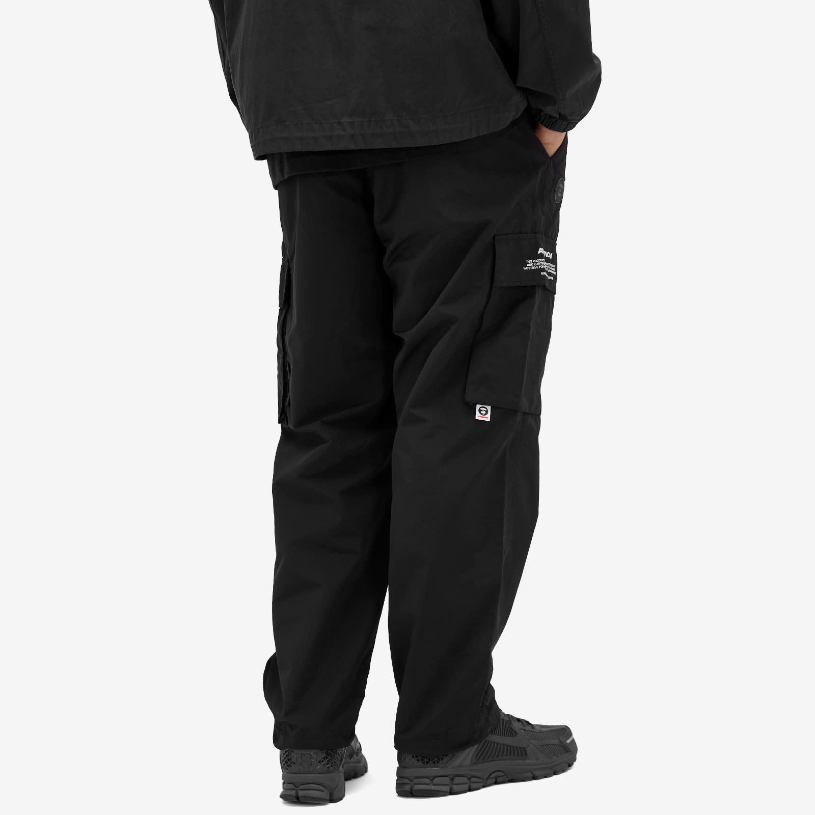 Aape By A Bathing Ape Aape Woven Cargo Pant in Black for Men | Lyst