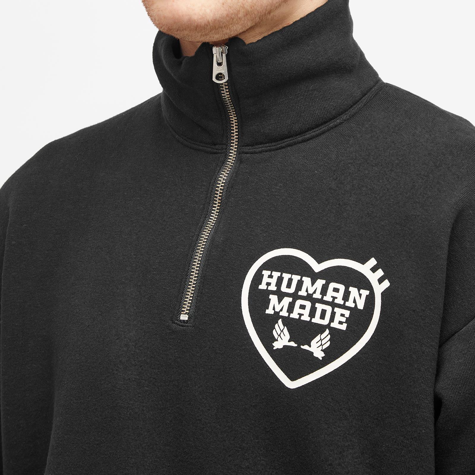 HUMAN MADE Half-Zip Sweatshirt 