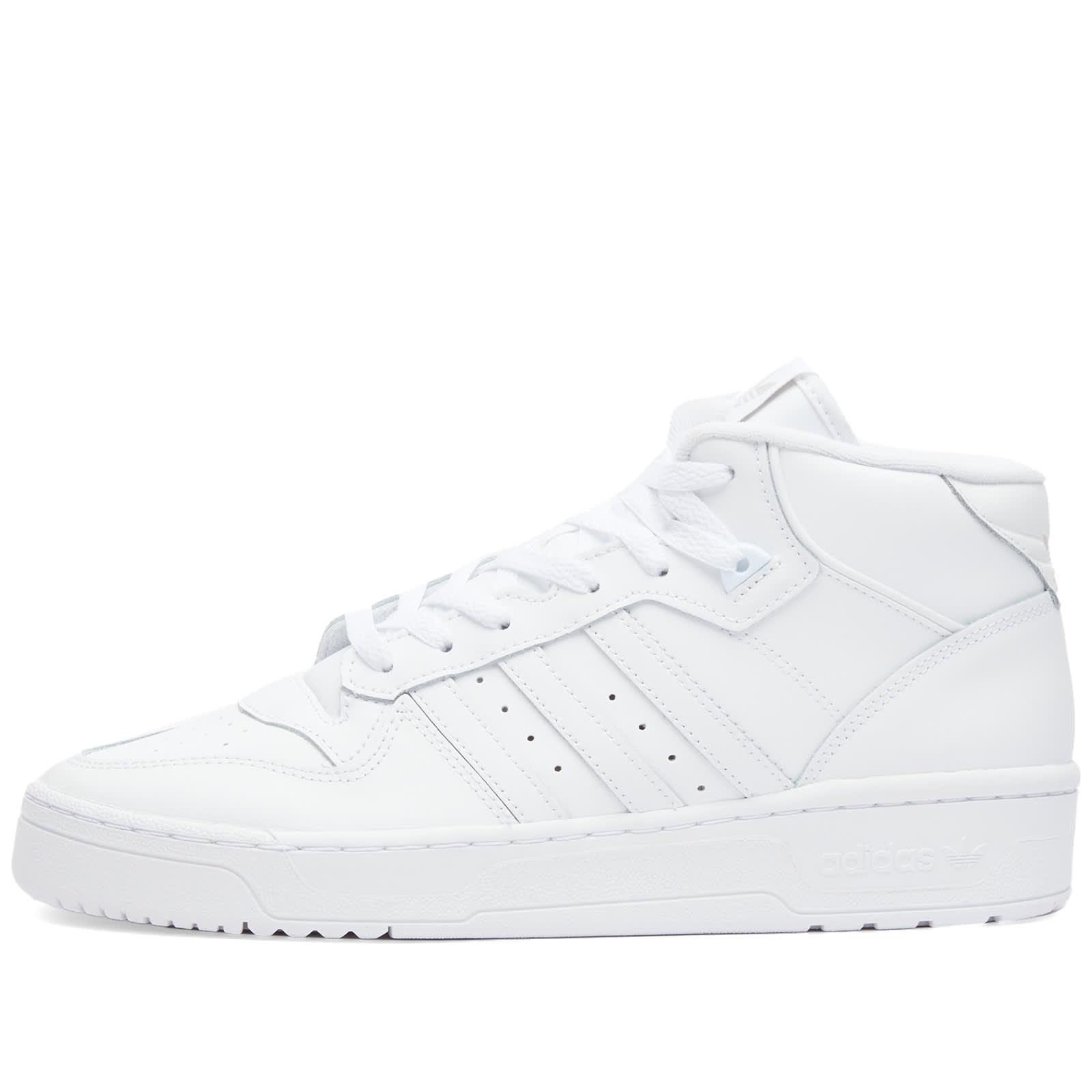 adidas Rivalry Mid Sneakers in White for Men | Lyst