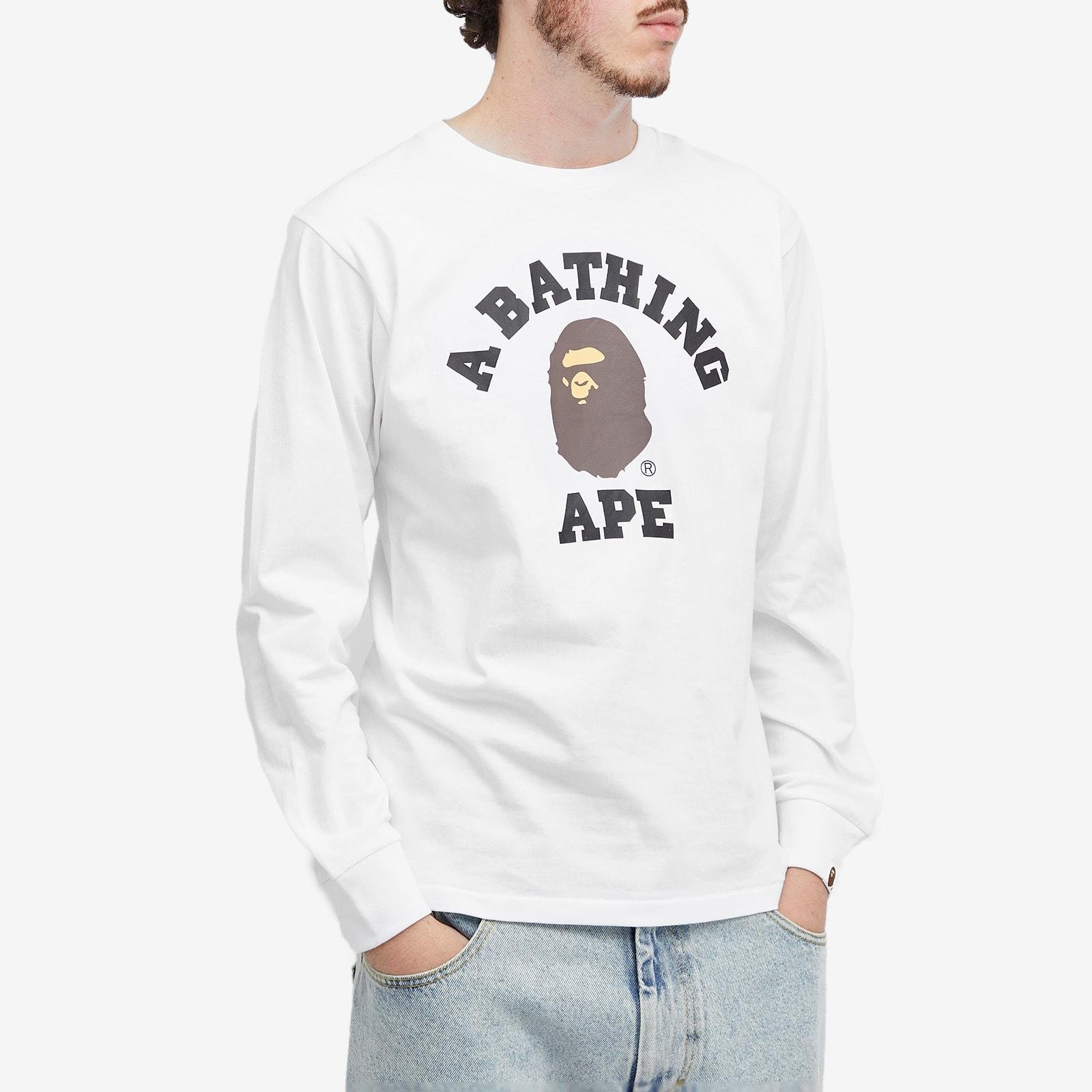 A bathing ape long sleeve discount