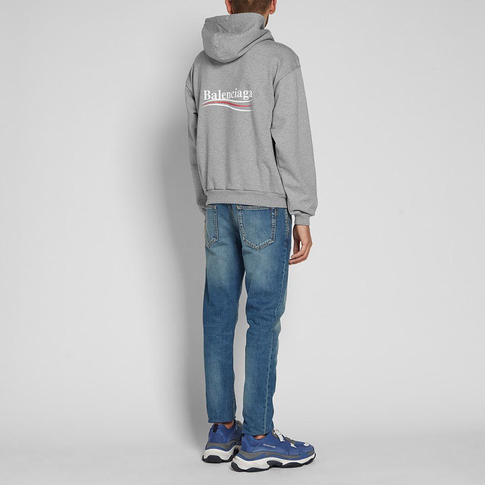 Balenciaga Campaign Hoodie Grey Online Deals, UP TO 58% OFF | www 