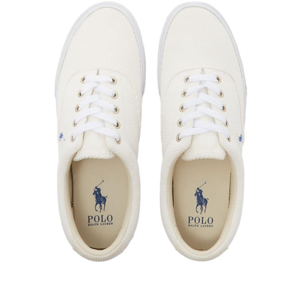 Polo Ralph Lauren Corduroy Pony Player Keaton Sneakers in White for Men |  Lyst
