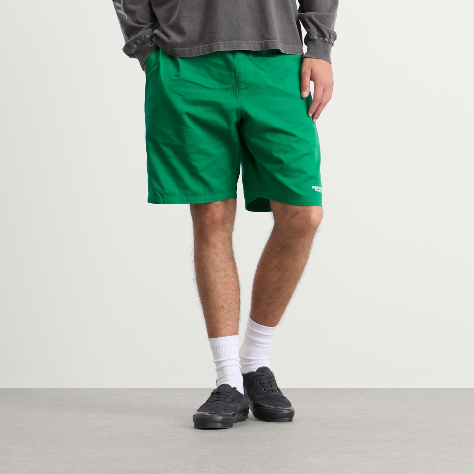 ウェア The Neighborhood Classic Zip Shorts The Neighborhood Classic Zip Shorts (dark green/beige