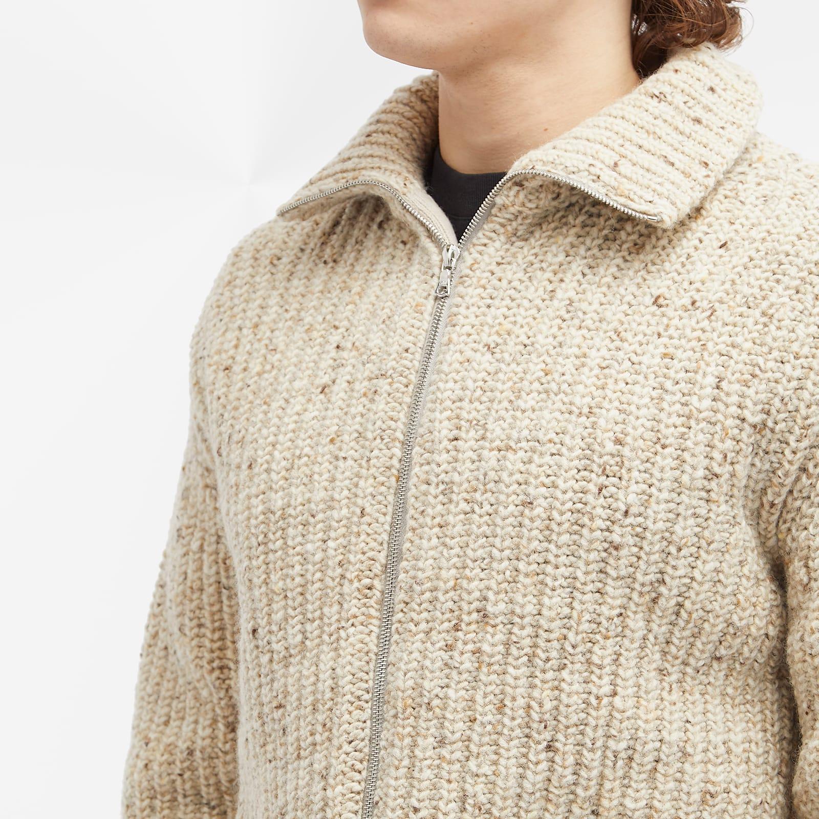 Howlin' Howlin' Loose Ends Rib Cardigan in Natural for Men