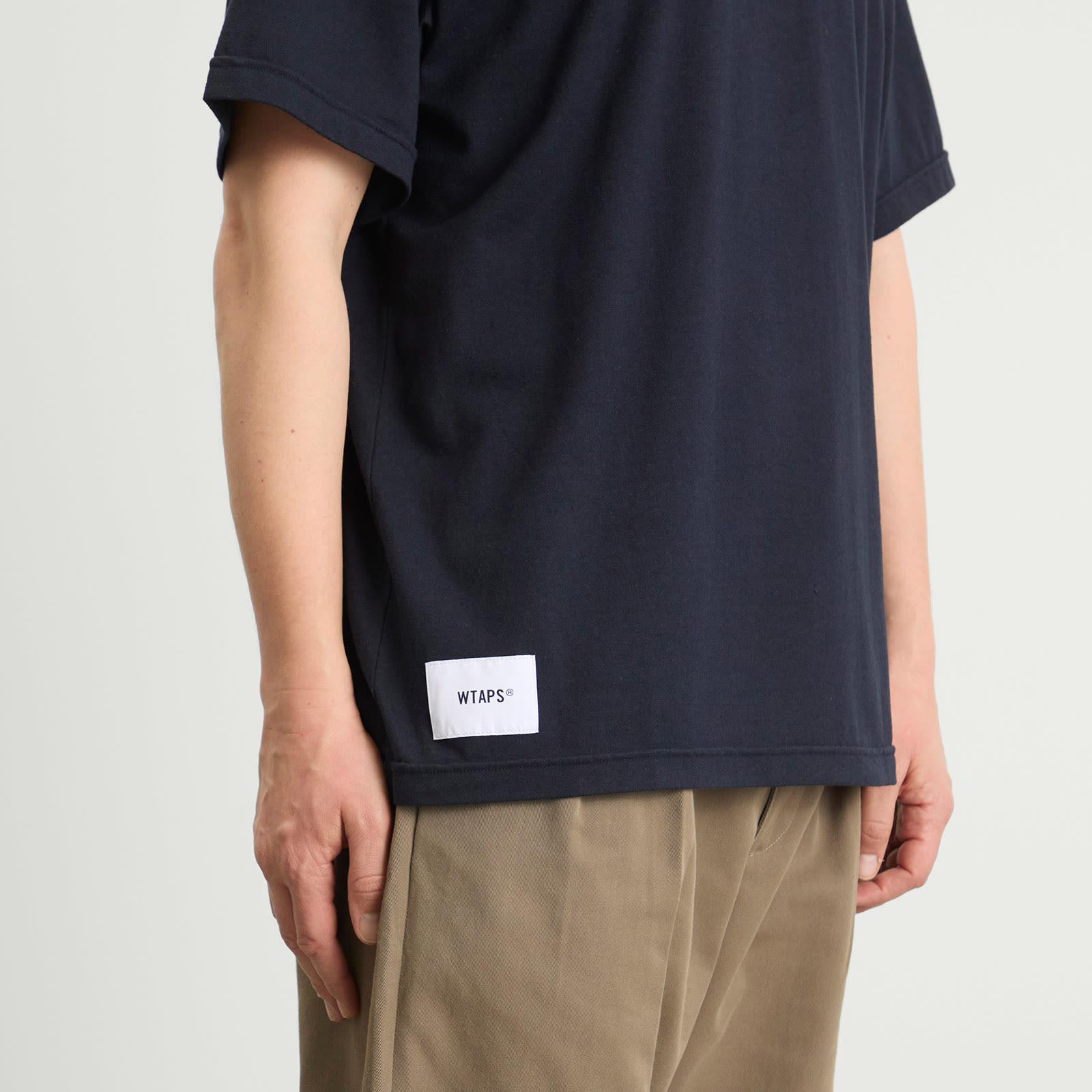 WTAPS Academy Back Logo T-Shirt in Blue for Men | Lyst