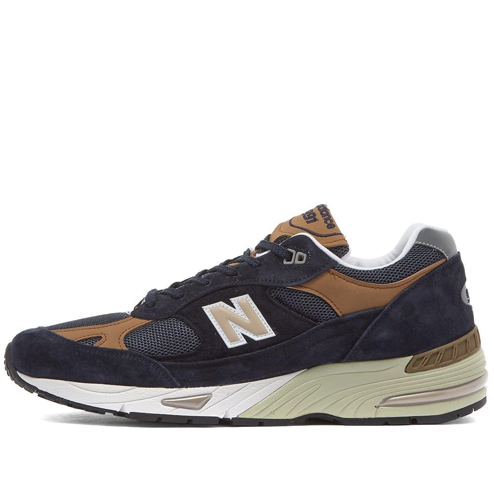 New Balance Suede M991dnb - Made In England Navy \u0026 Beige in Blue for Men -  Save 4% - Lyst