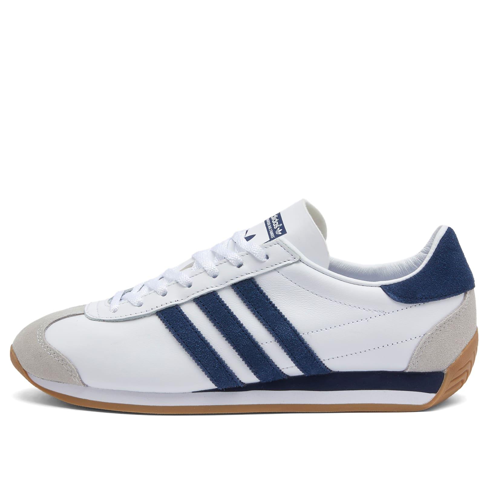 ★adidas★ Country OG Ivory Indigo Blue IE3940 Amazon.com | Adidas IE3940 Shoes Sneakers Country OG W