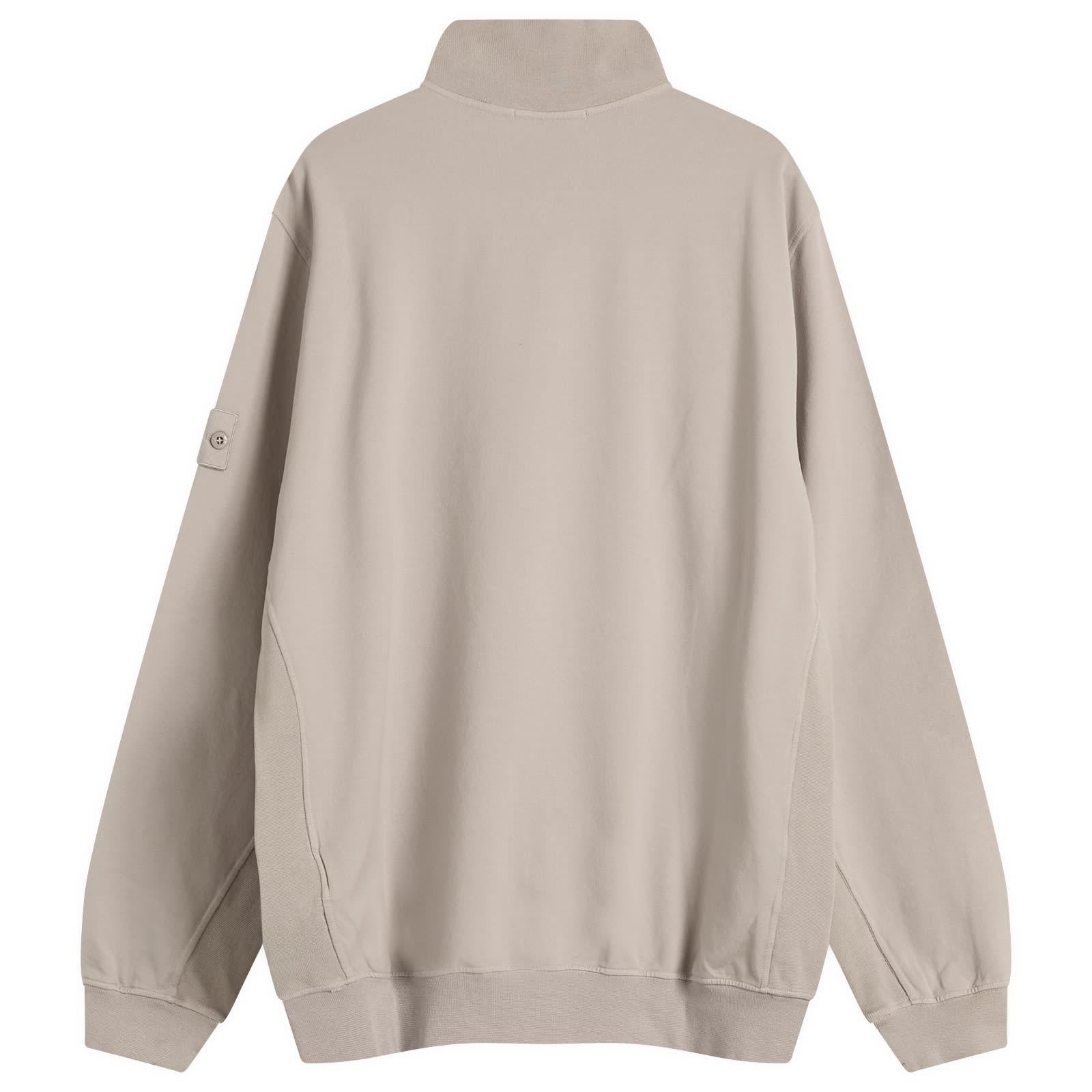 Stone Island Ghost Piece Full Zip Sweatshirt in Grey for Men | Lyst UK