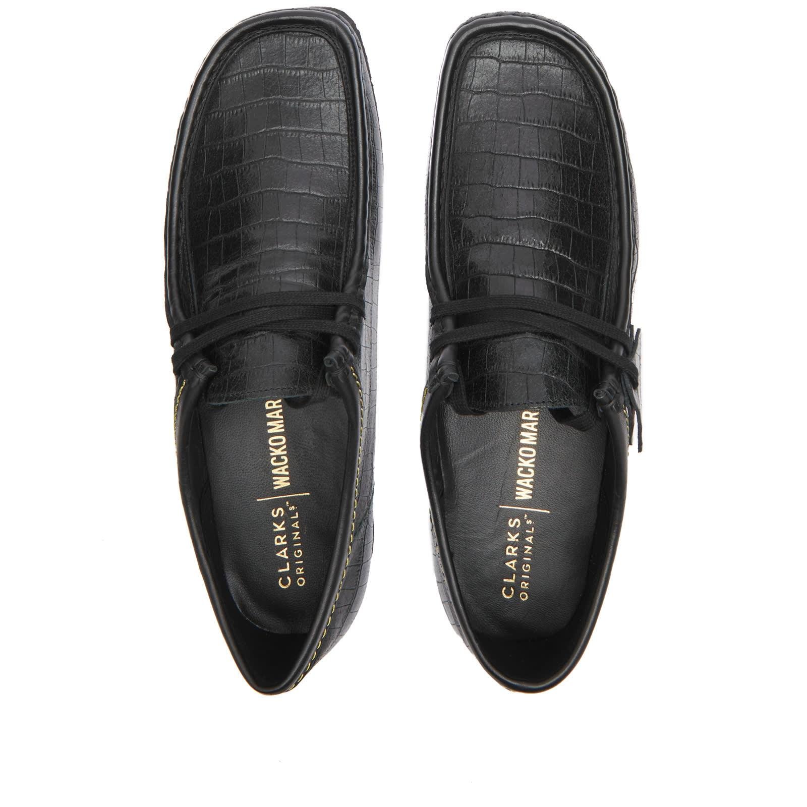 Wacko Maria Clarks Originals X Wallabee Sneakers in Black for Men