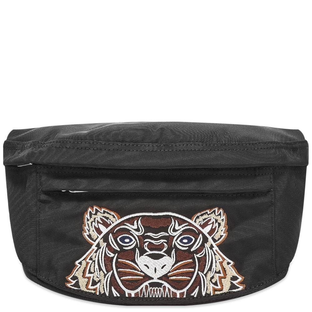 KENZO Tiger Crest Waist Bag in Black for Men Lyst
