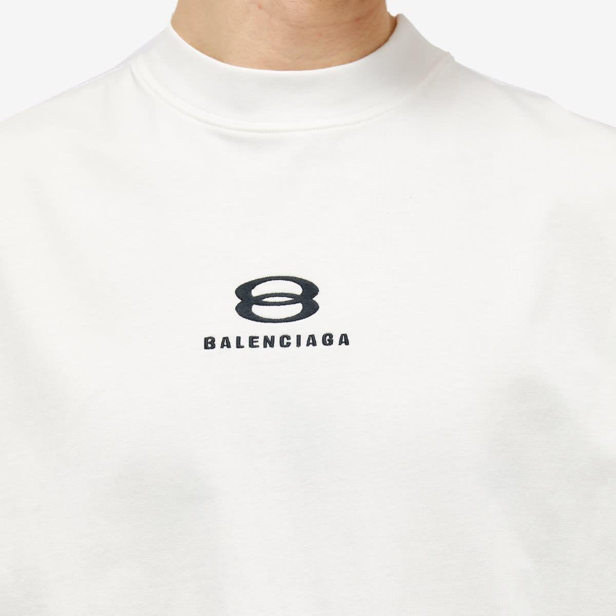 Balenciaga Deconstructed T-Shirt in White for Men | Lyst