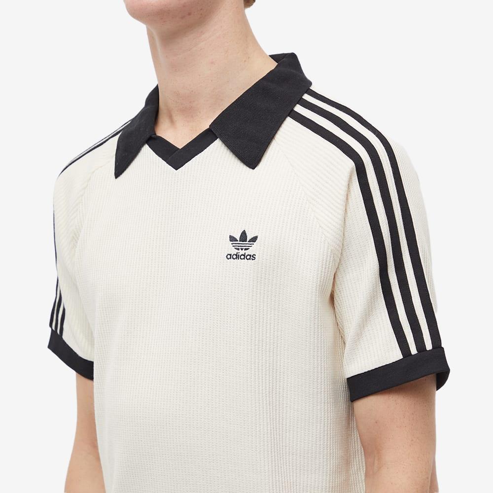 adidas Waffle Polo Shirt in Natural for Men | Lyst