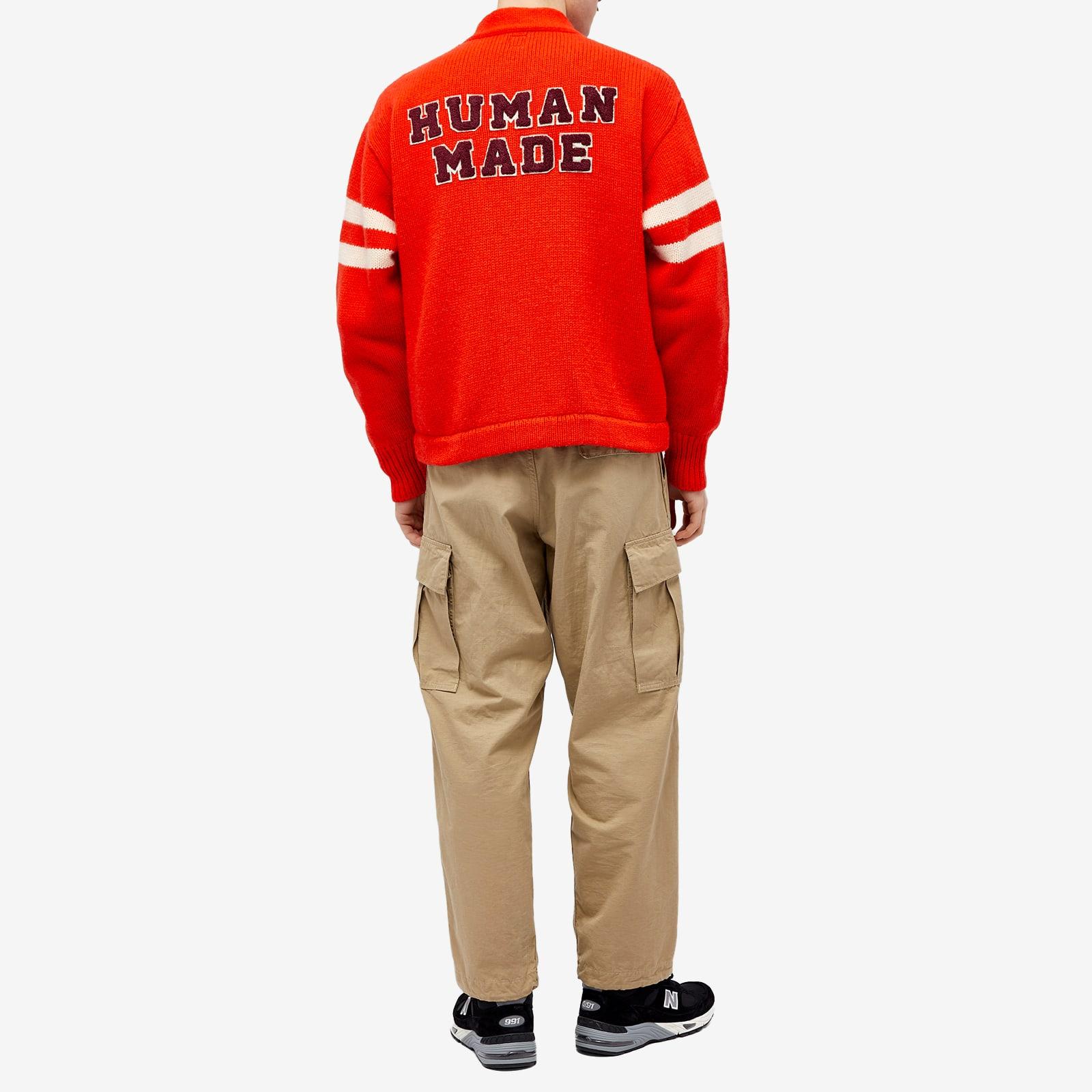 Human Made Low Gauge Knit Cardigan in Red for Men | Lyst Human Made Low Gauge Knit Cardigan in Red for Men | Lyst