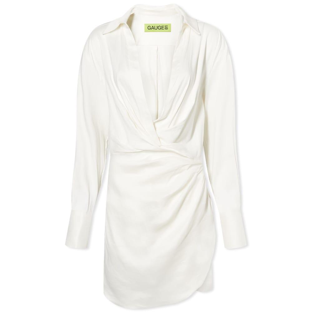 GAUGE81 Naha Mini Linen Dress in Ivory (White) | Lyst Canada