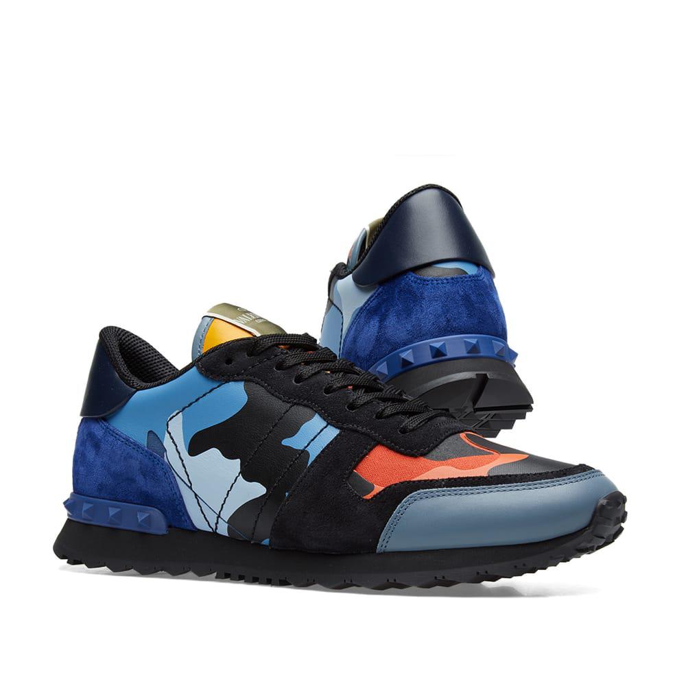 valentino rockrunner blue orange