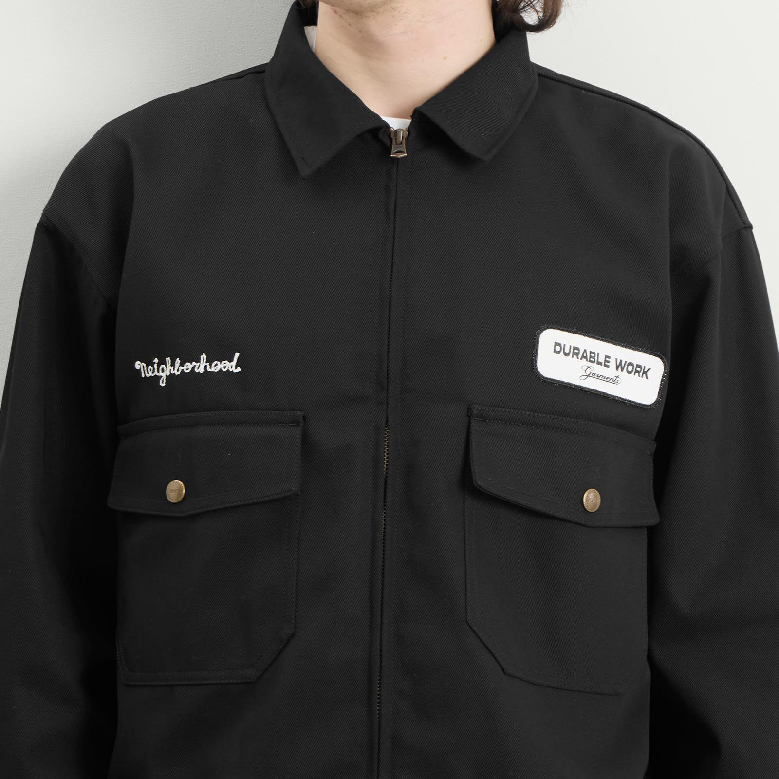Neighborhood Zip Work Jacket in Black for Men | Lyst