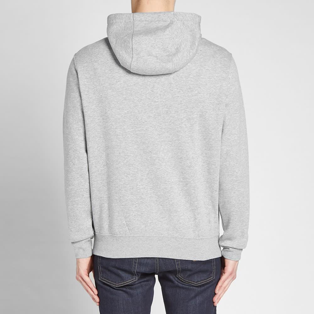 Nike Cotton Box Logo Popover Hoody in Grey (Gray) for Men - Lyst
