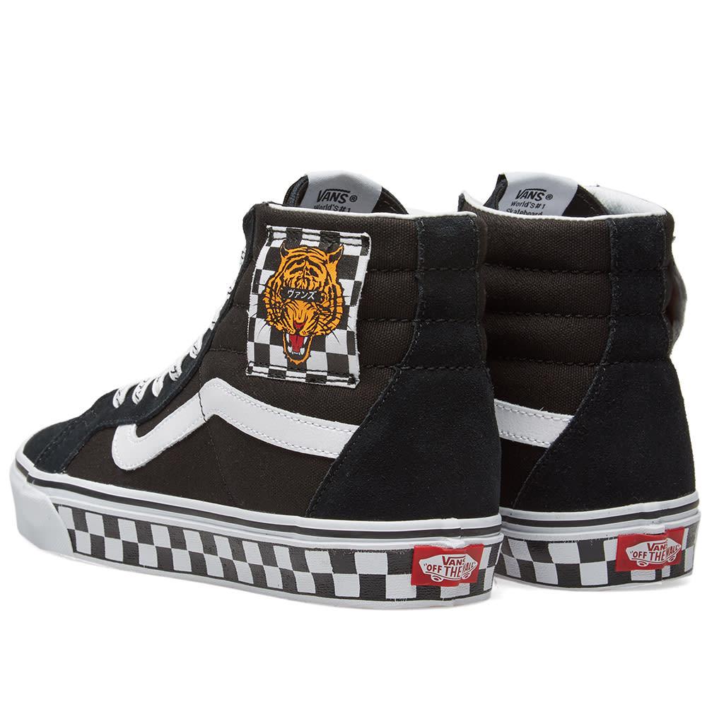 Tiger high top vans Clearance