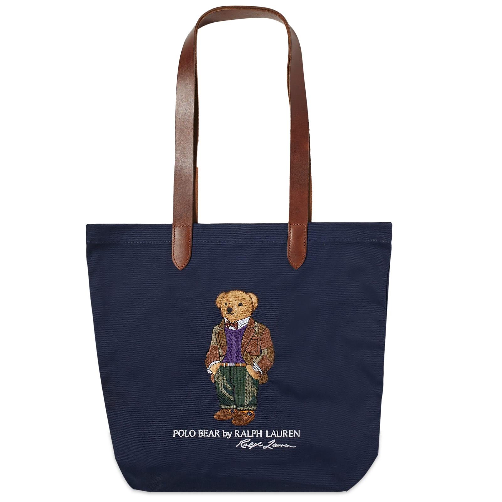 Polo Ralph Lauren Bear Tote Bag in Blue for Men Lyst