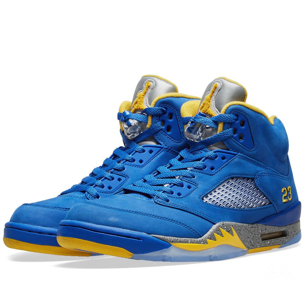 Nike Air Jordan 5 Laney Jsp Shoe in Blue for Men | Lyst
