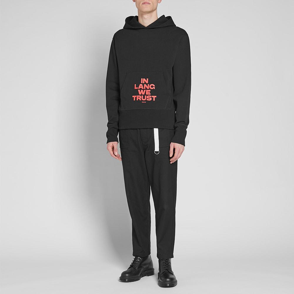 in lang we trust sweatshirt