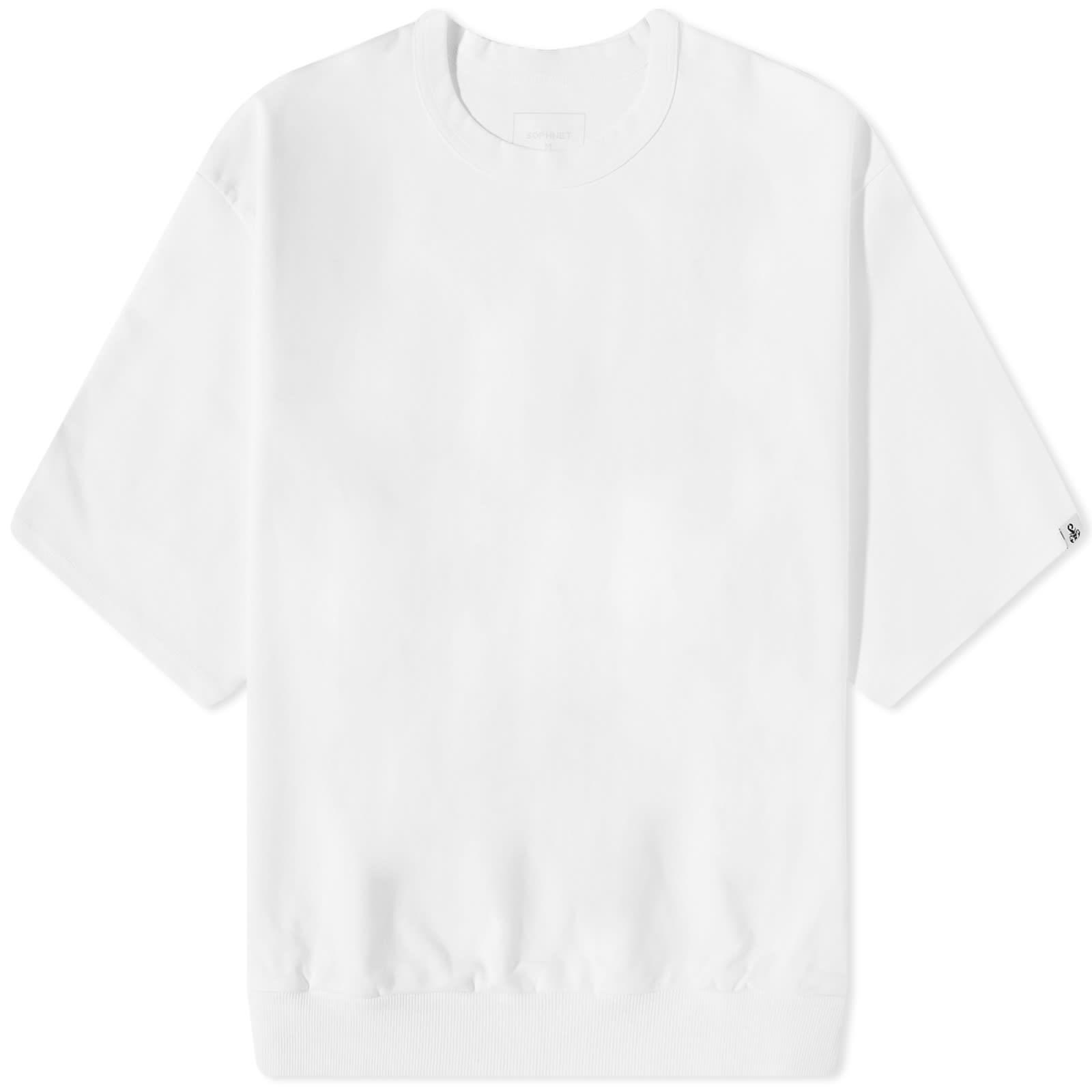 Sophnet Short Sleeve Sweat in White for Men | Lyst