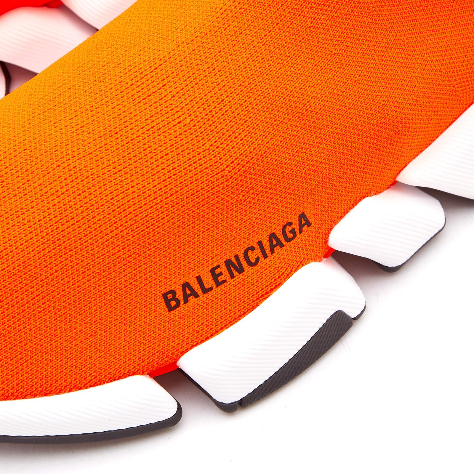 Balenciaga Speed 2.0 Sneakers in Orange for Men | Lyst