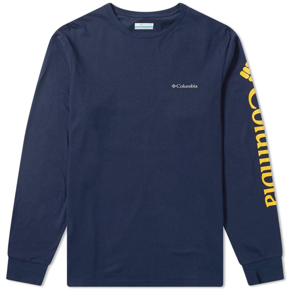 Columbia Long Sleeve North Cascades Tee in Blue for Men - Lyst