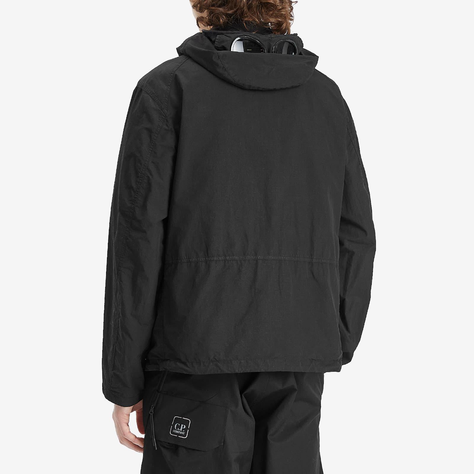 C.P. Company Flatt Nylon Goggle Jacket in Black for Men | Lyst