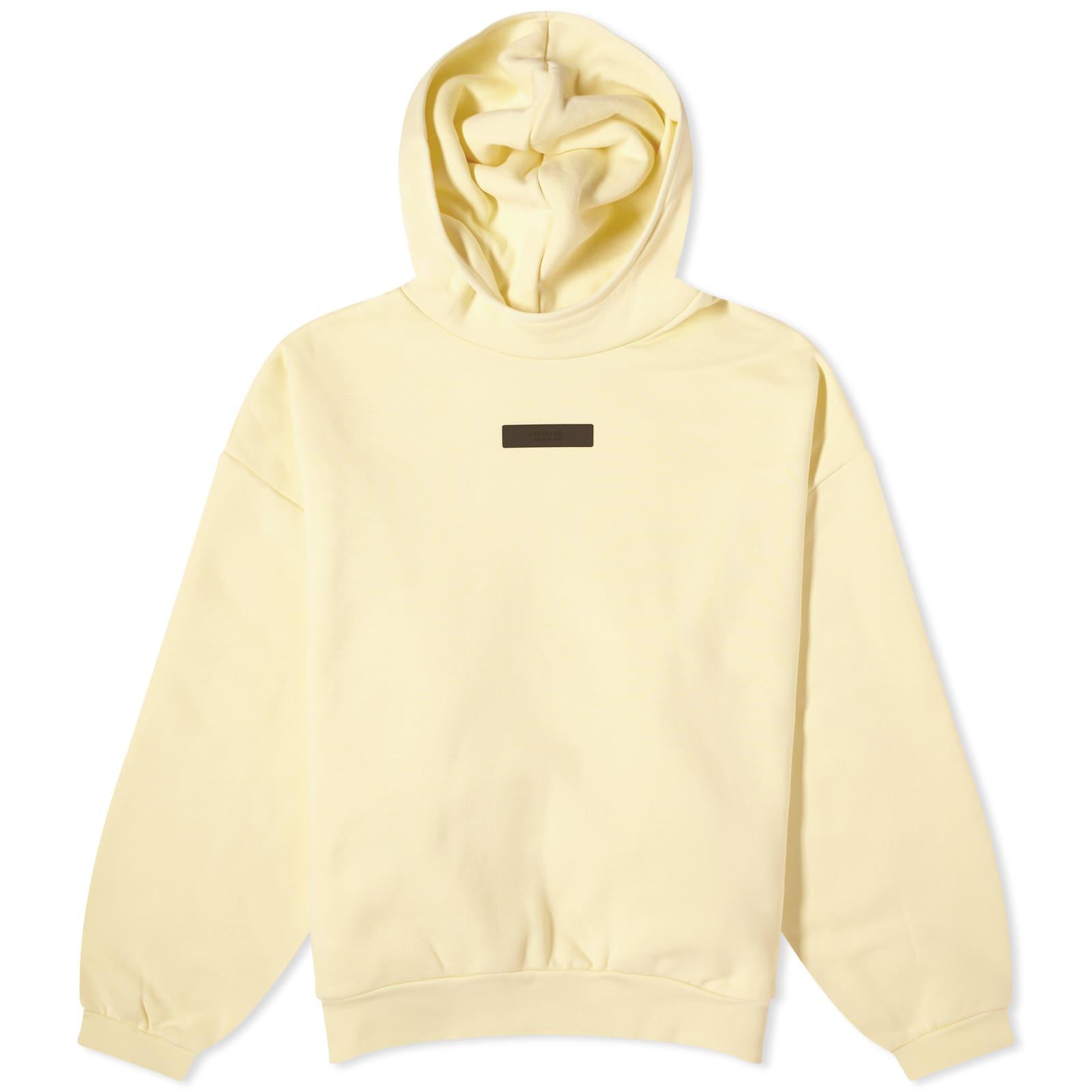 Fear of God ESSENTIALS Spring Tab Detail Hoodie in Natural for Men