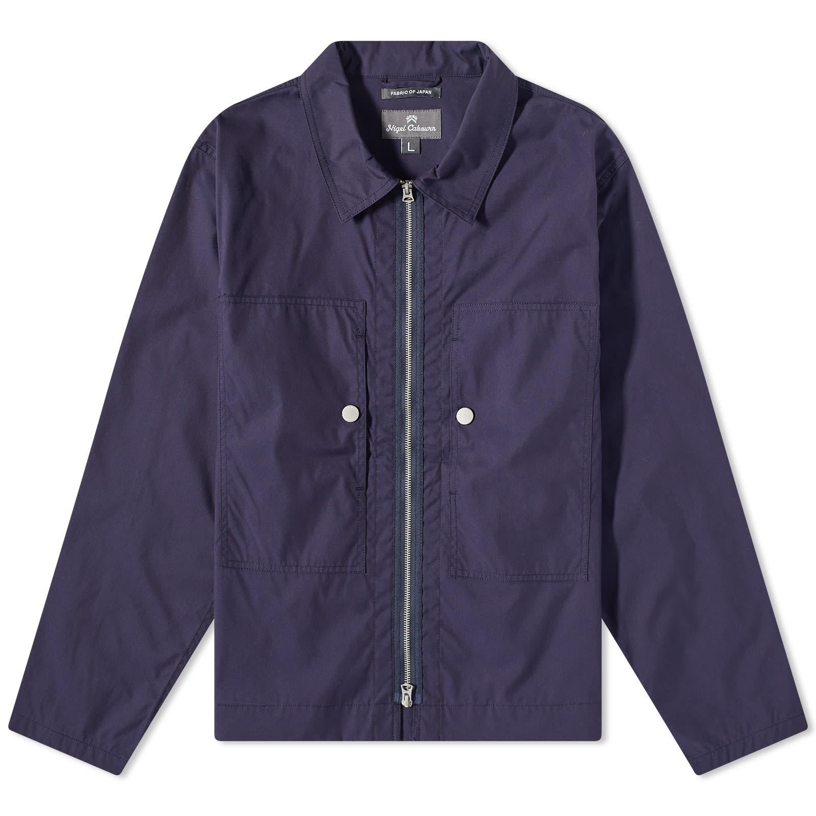 Nigel Cabourn Usmc Shirt Jacket in Blue for Men | Lyst