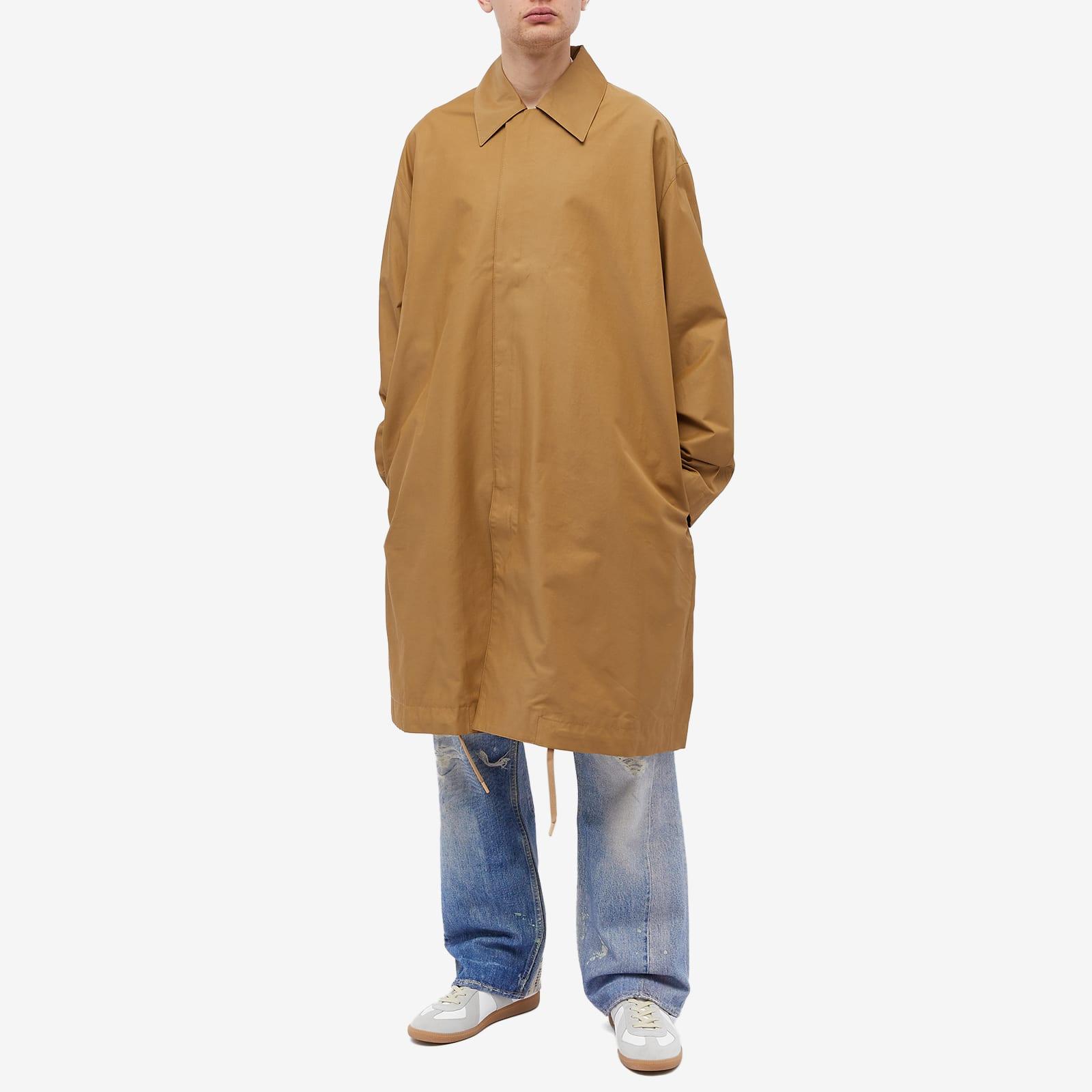 Studio Nicholson Drive Technical Car Coat in Brown for Men | Lyst