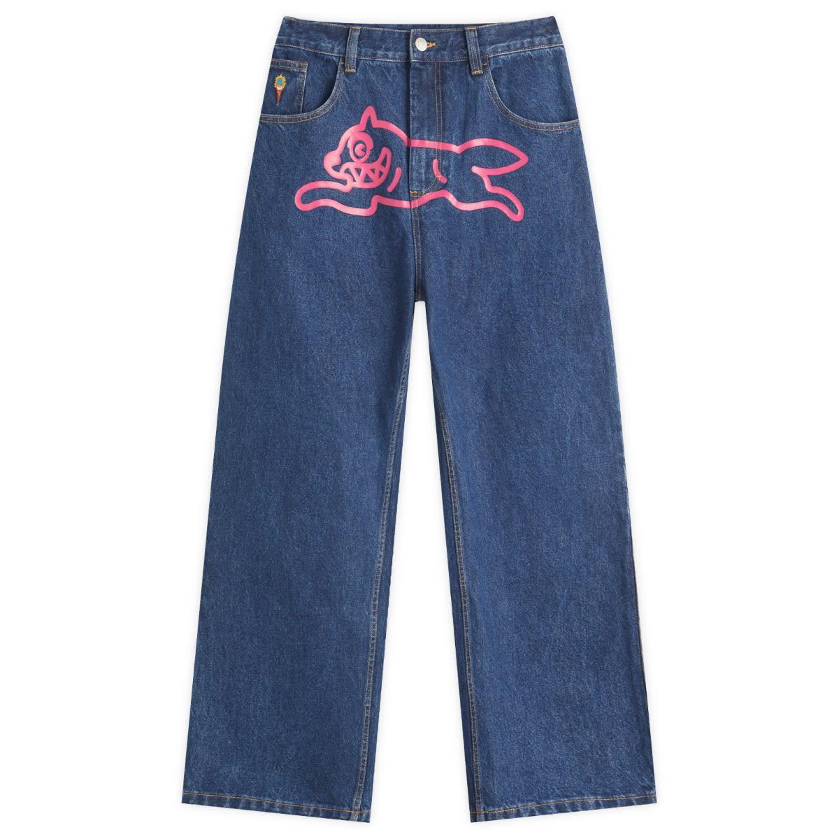 ICECREAM Running Dog Double Scoop Denim Pant in Blue for Men | Lyst