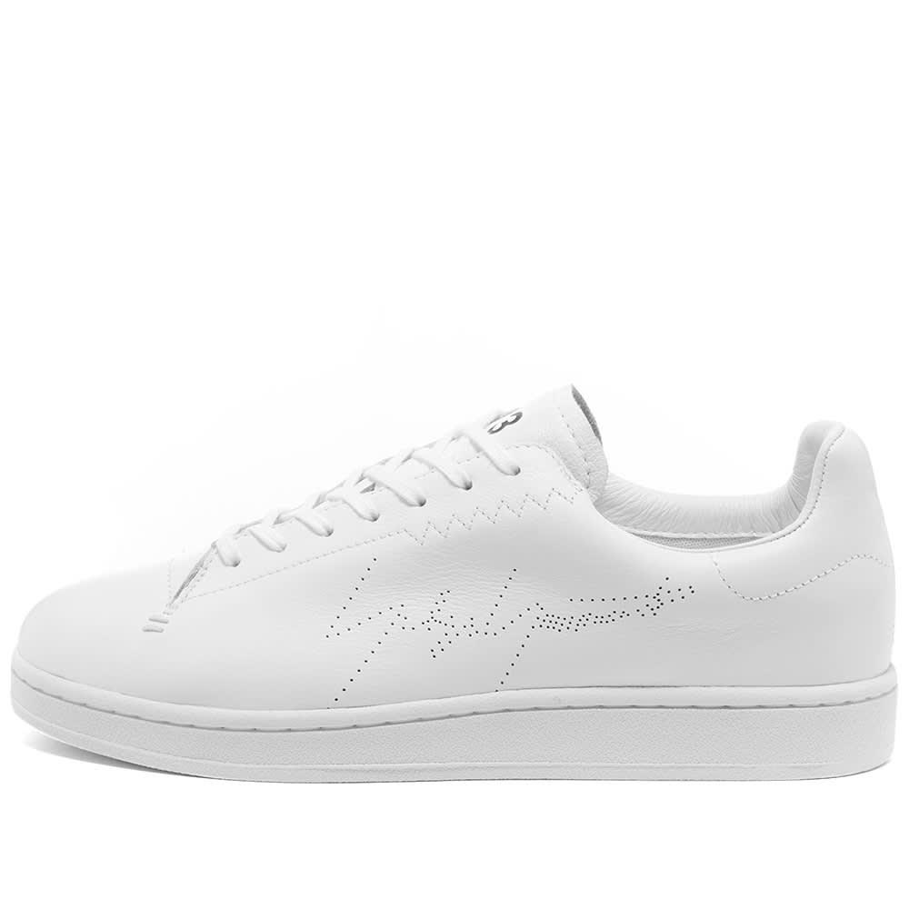 y3 yohji court trainers black