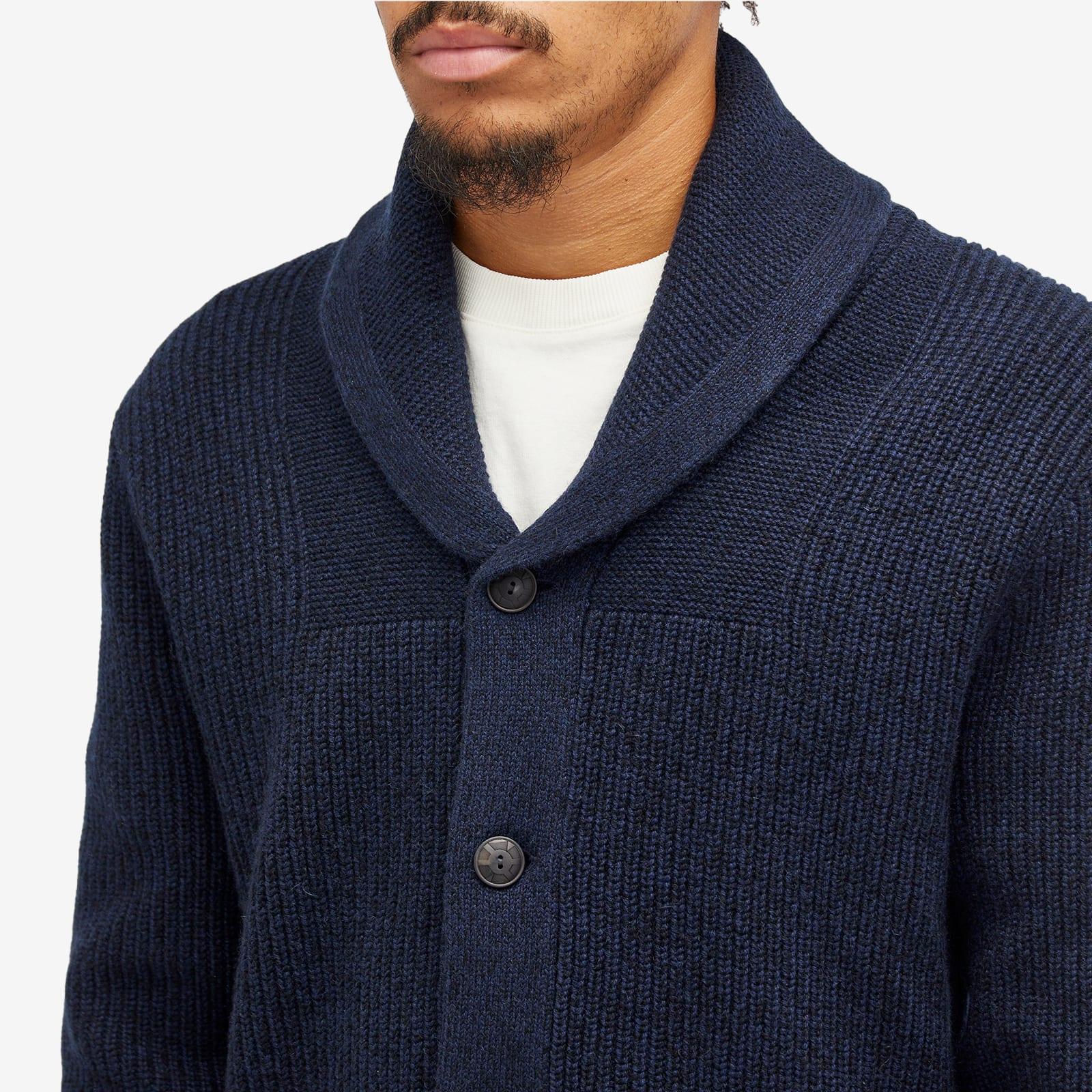 RRL Shawl Collar Cardigan in Blue for Men | Lyst