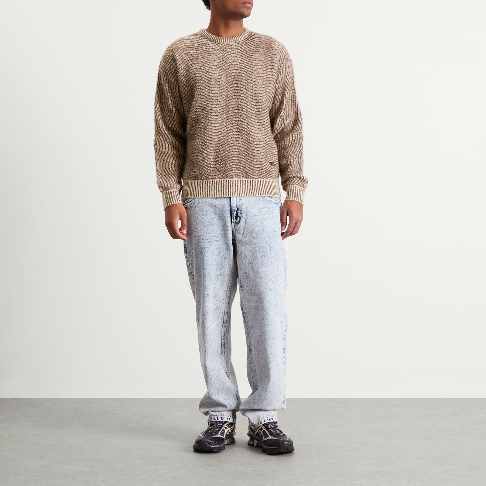 Dime Mohair Wave Knit in Brown for Men | Lyst Canada