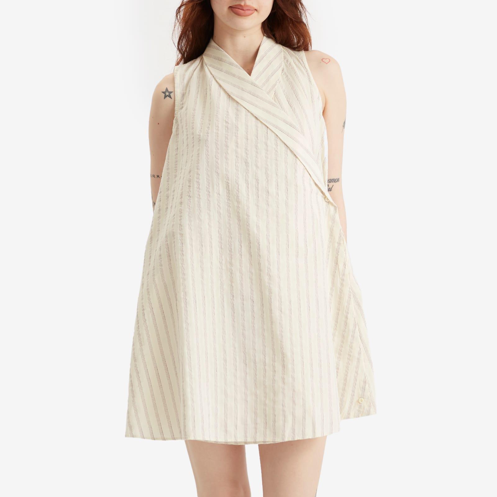 ワンピース BODE SS25 White linen Blevoir dress (WRS25DR012 WHITE) White Bode Dresses for Women | Lyst Canada