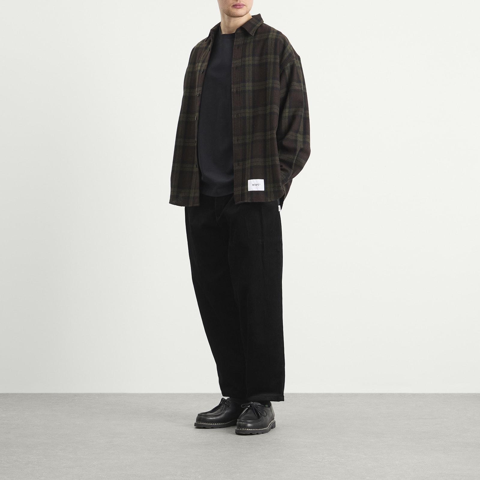 WTAPS Two Tuck Corduroy Trousers in Black for Men | Lyst