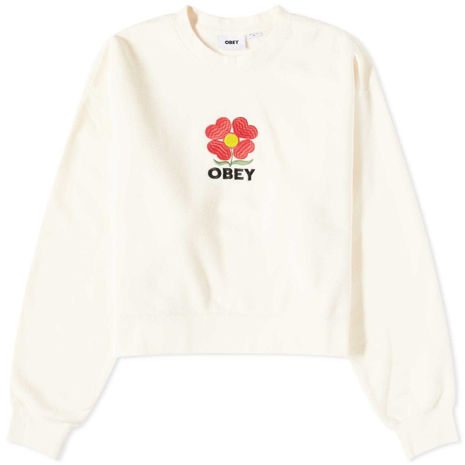 Obey flower hotsell hoodie