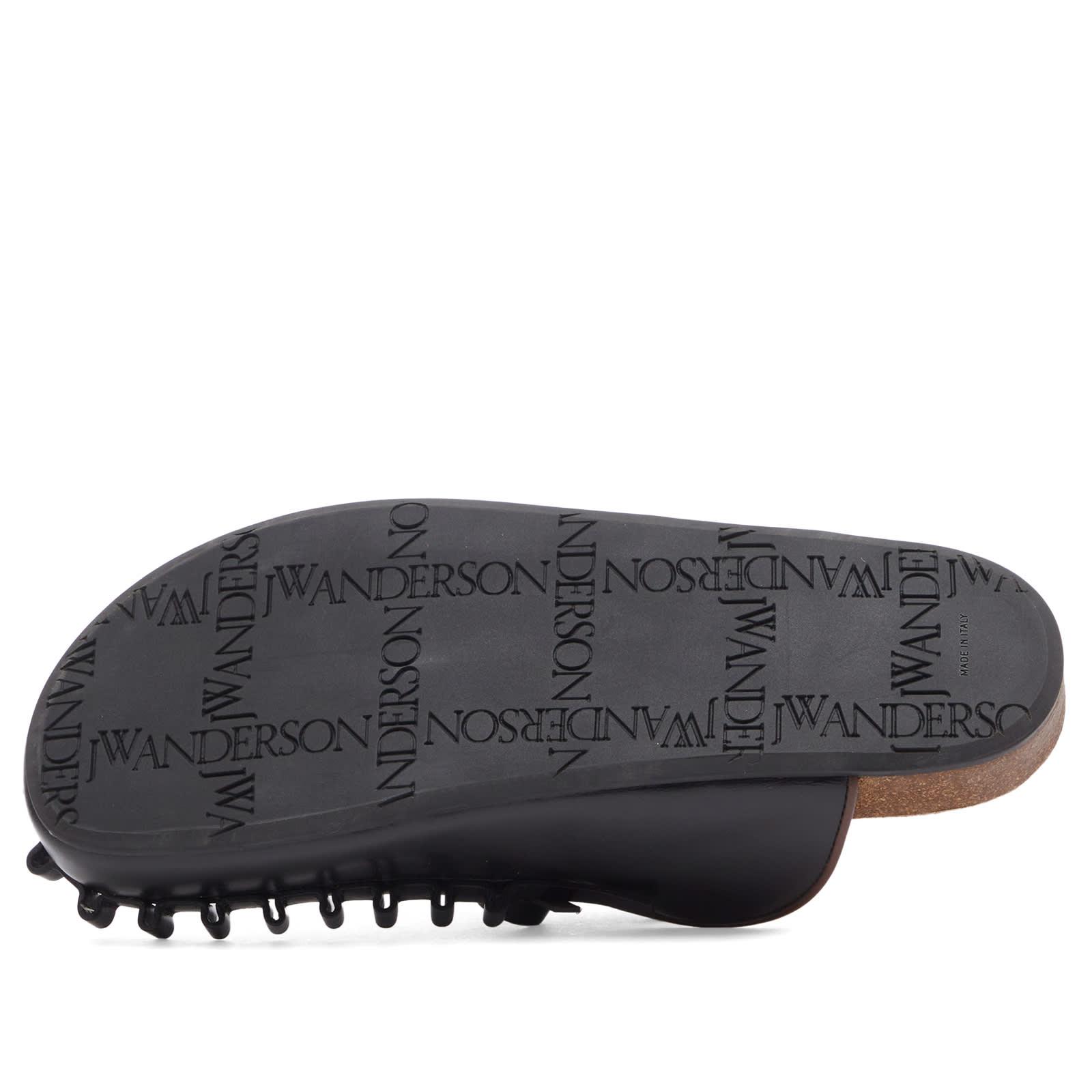JW Anderson Ruffle Loafer in Black | Lyst