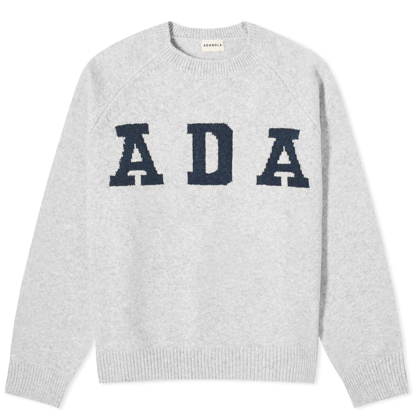 ADANOLA Ada Oversize Knit Sweater in Grey Lyst Australia